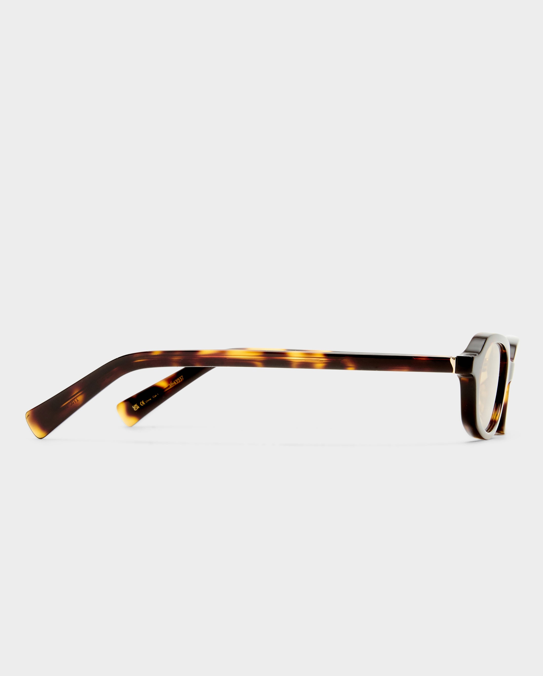 Crystal Tortoise Mimi Rectangle Sunglasses