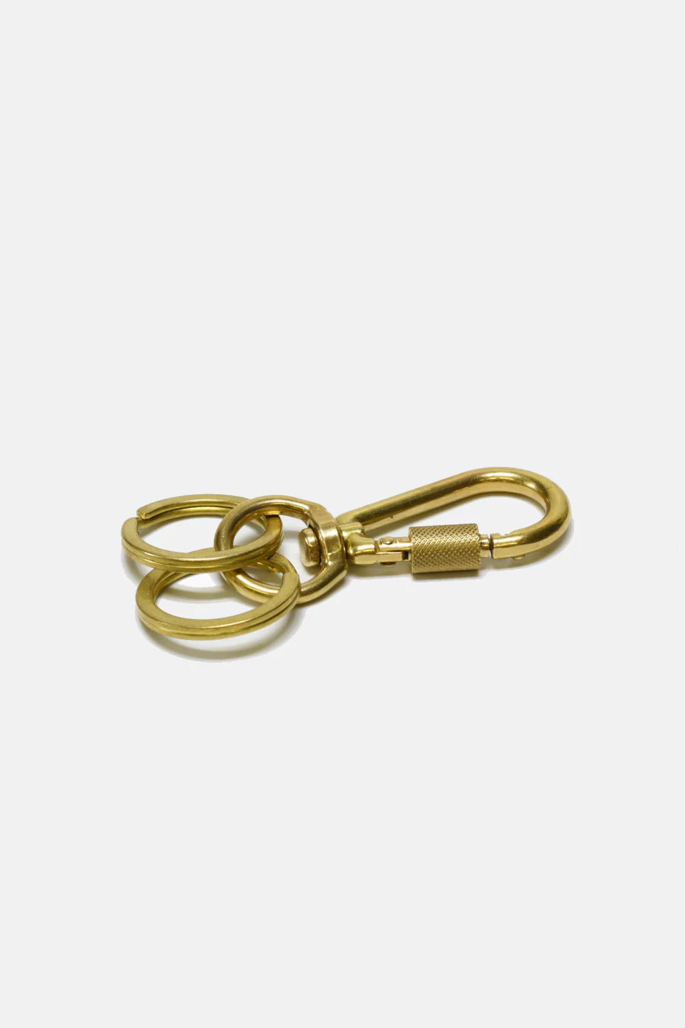Brass Carabiner Key Chain