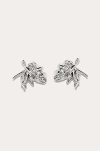 Notsobig General Strike Silver Plated Earrings