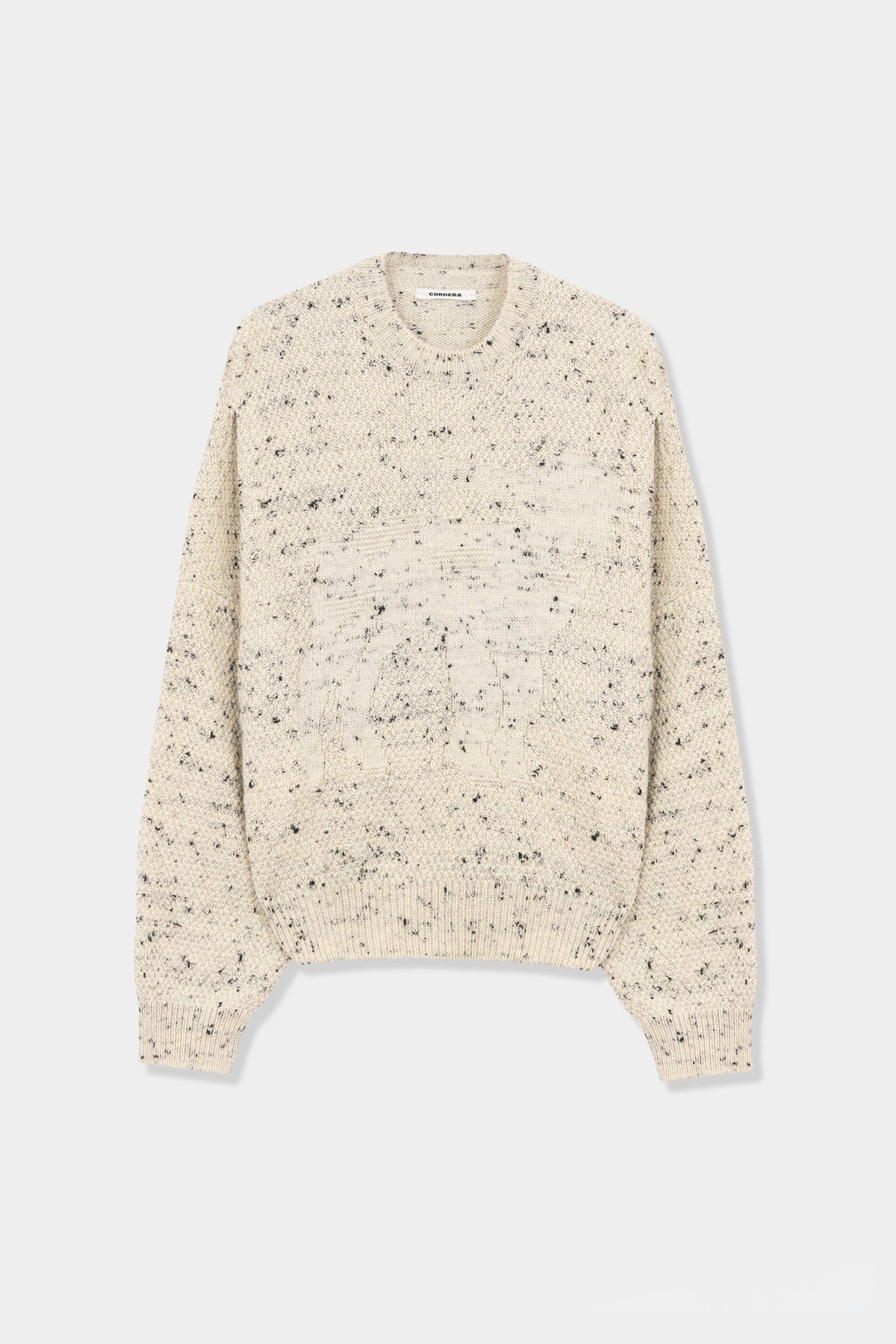 Merino Wool Marled Cordera Sweater