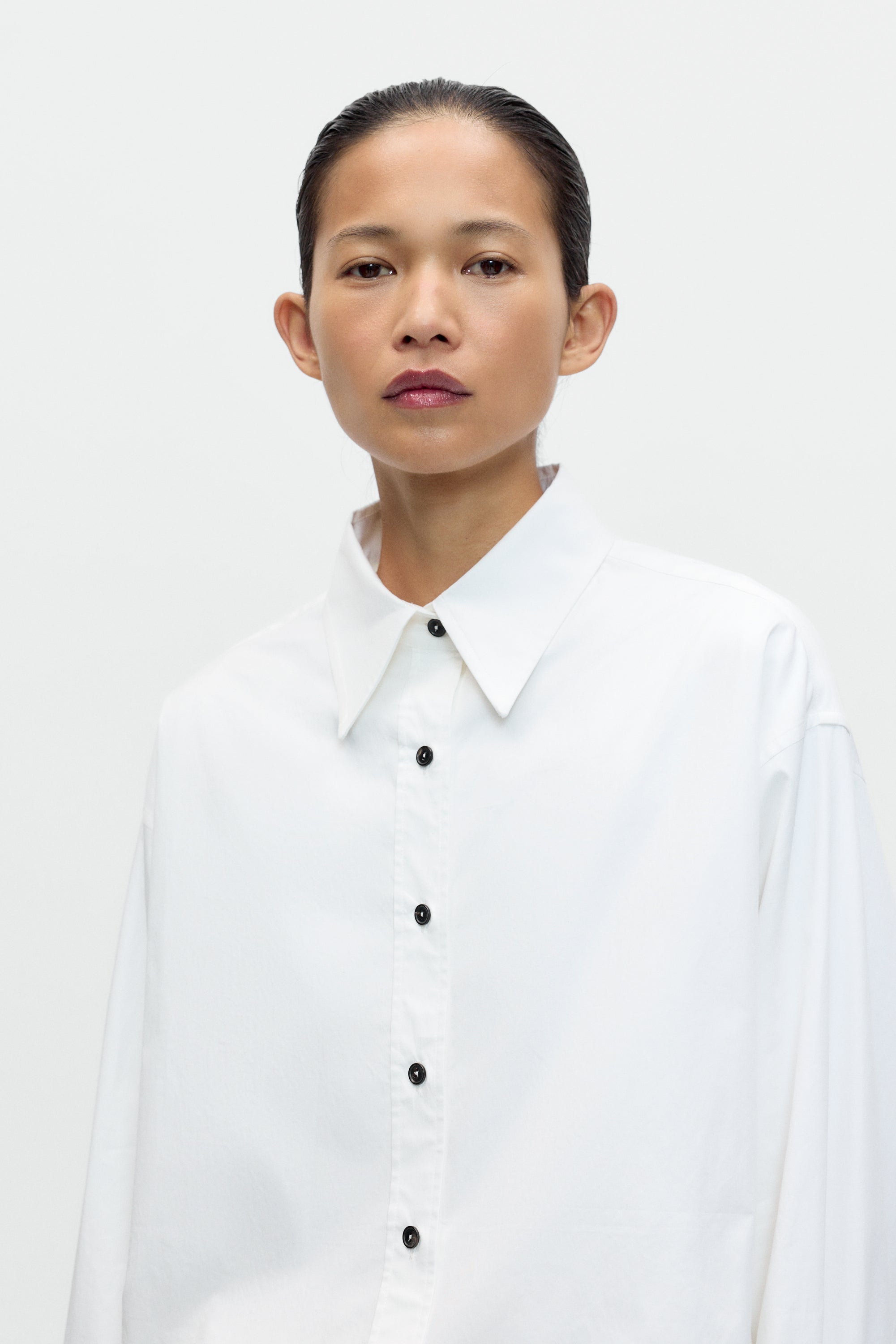 White Bomber Shirt
