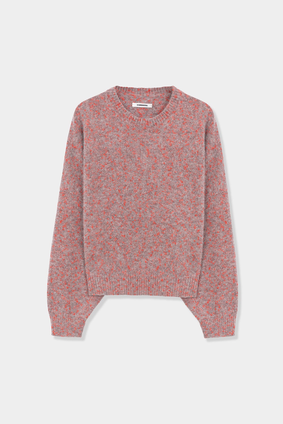 Malva Speckled Crewneck Sweater