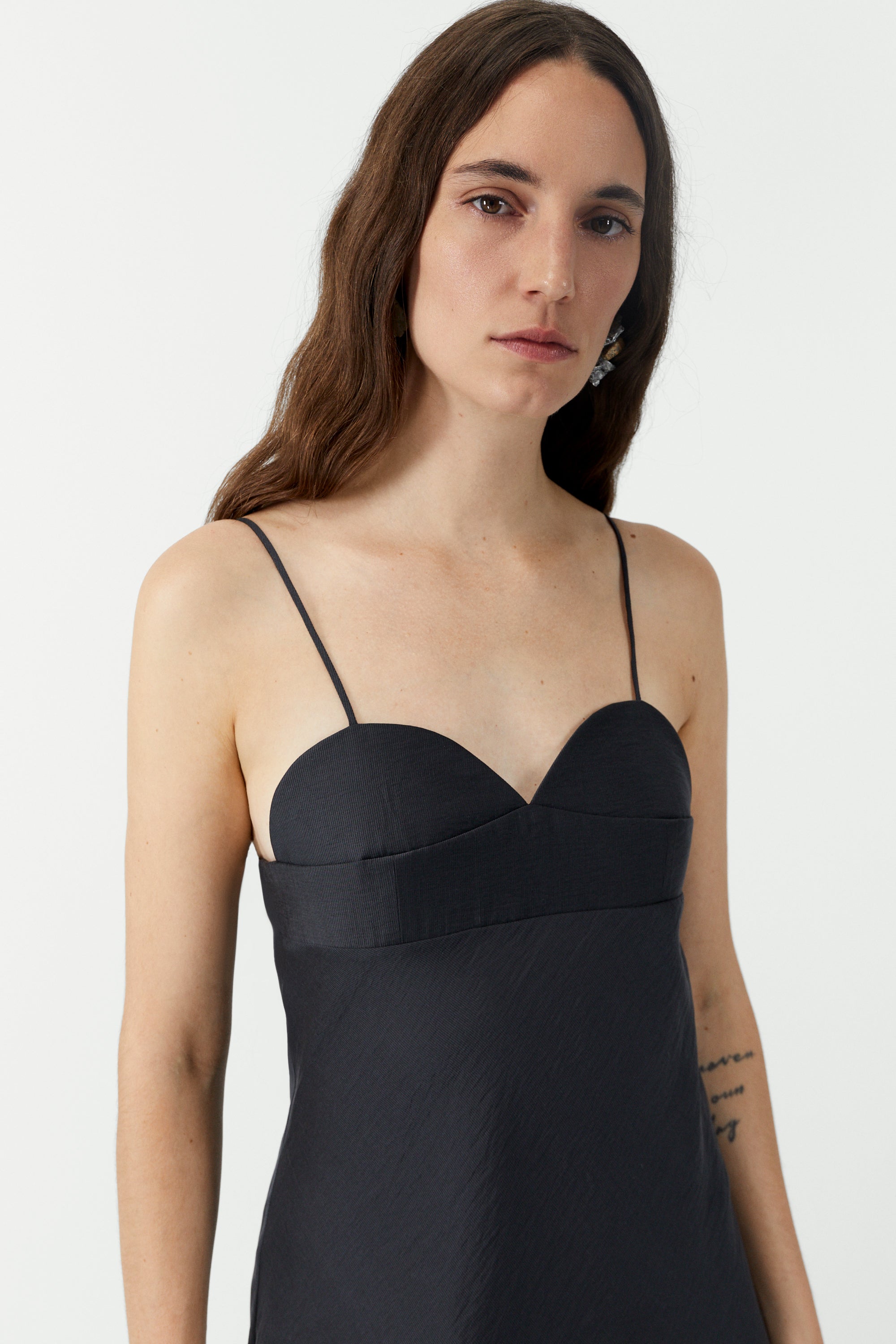 Espresso Heart Shaped Dress – alas eius