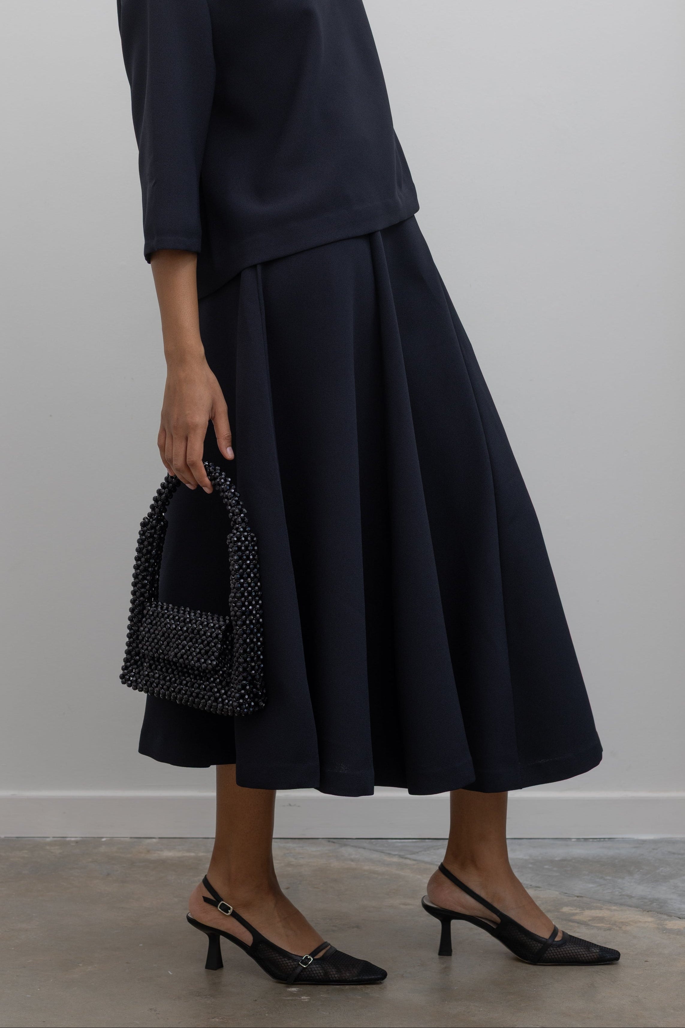 skirt and top set by kaarem at alas eius for evening and occasion wear