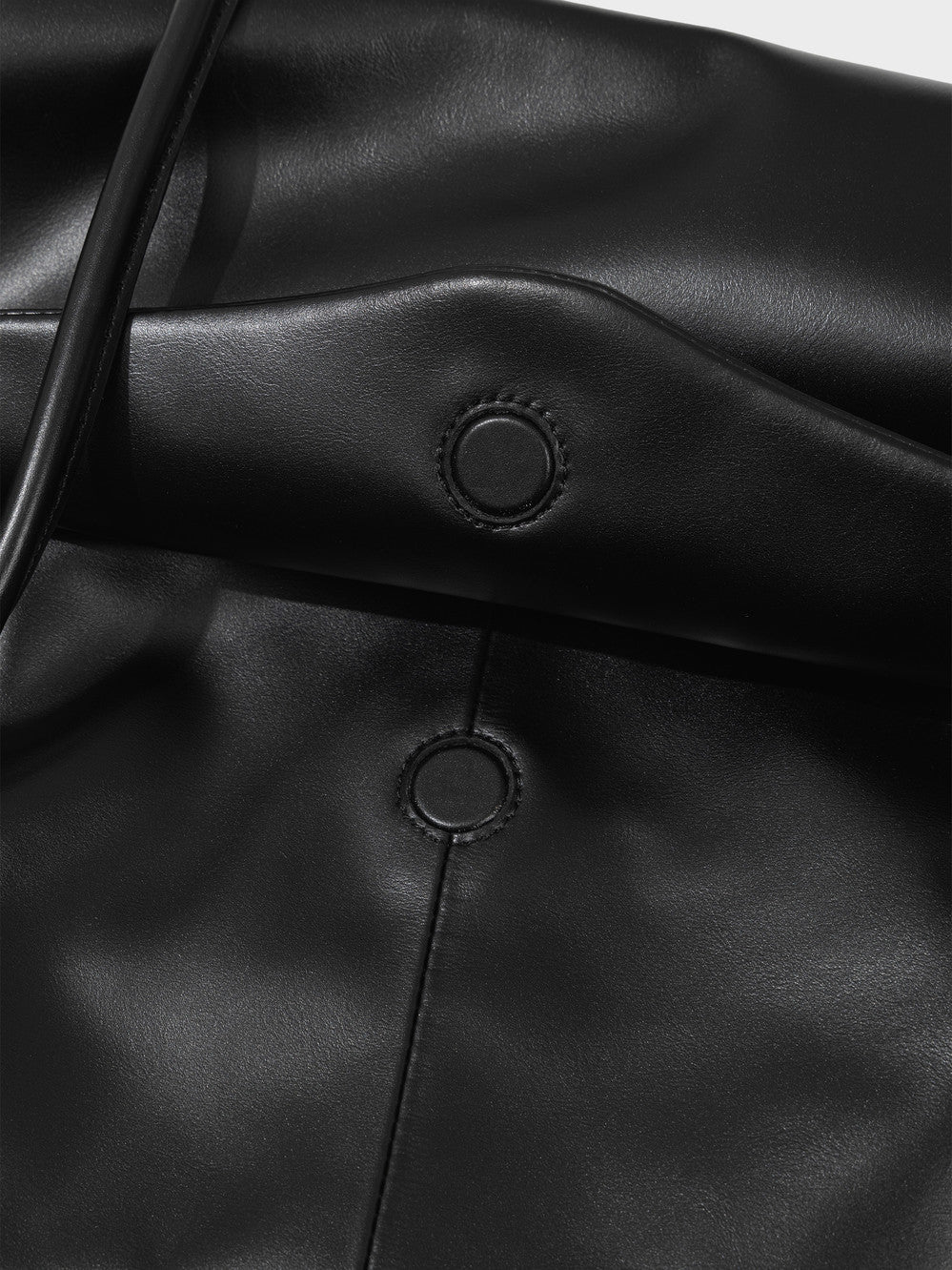 Low Classic vintage-inspired black leather mini bag at Alas Eius