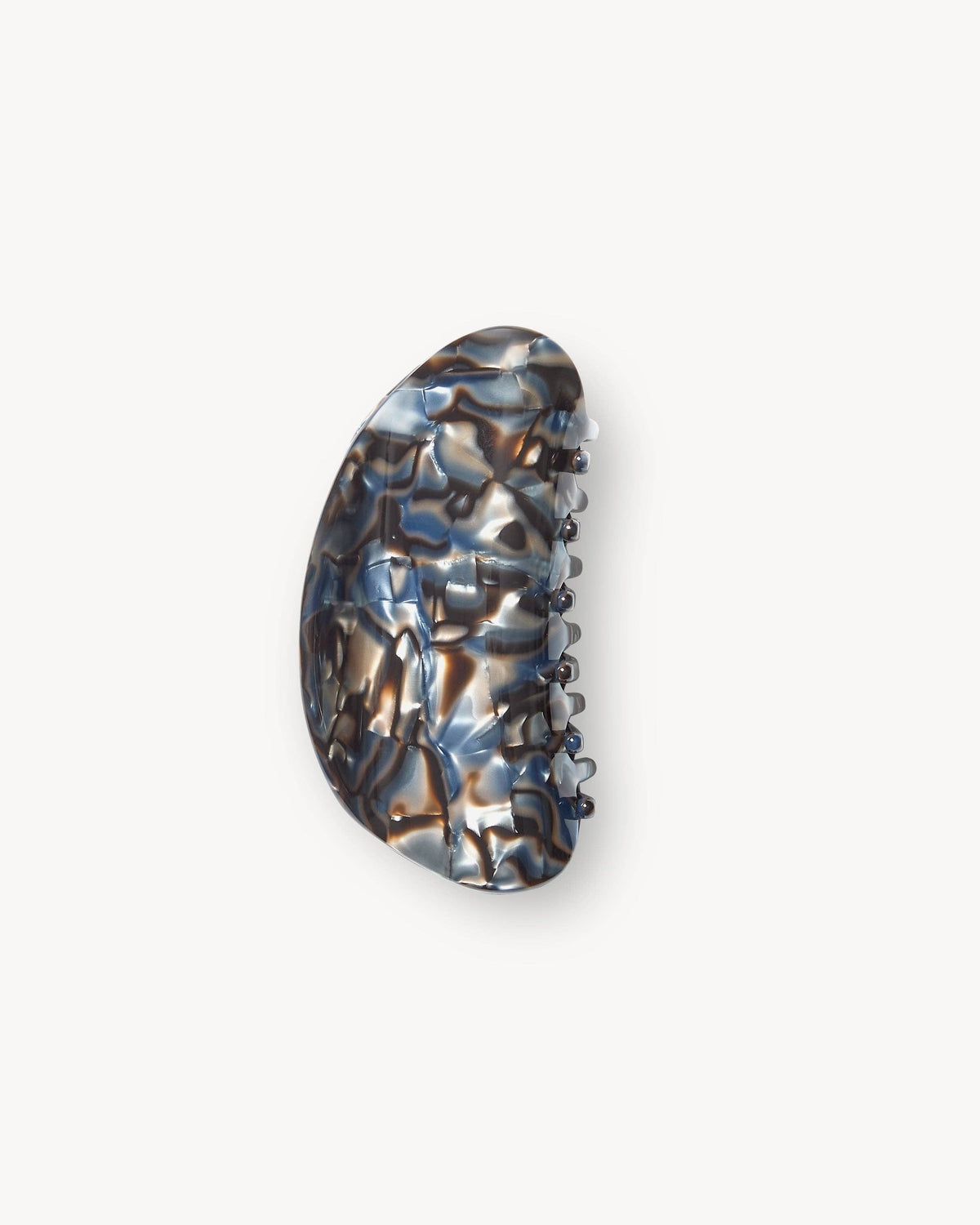 Machete Crescent Claw in Blue Horn acetate at Alas Eius
