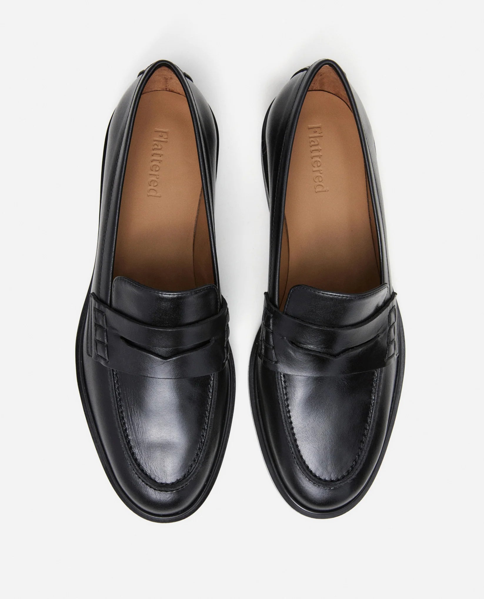Black Sara Leather Loafer