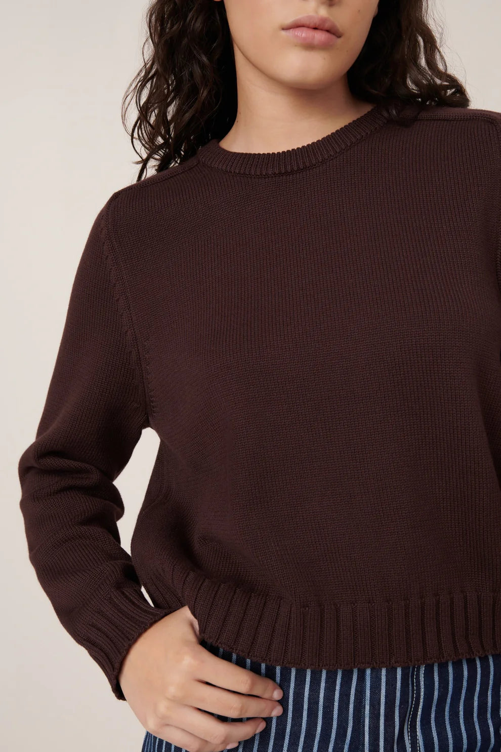 Mahogany Valley Knit Sweater