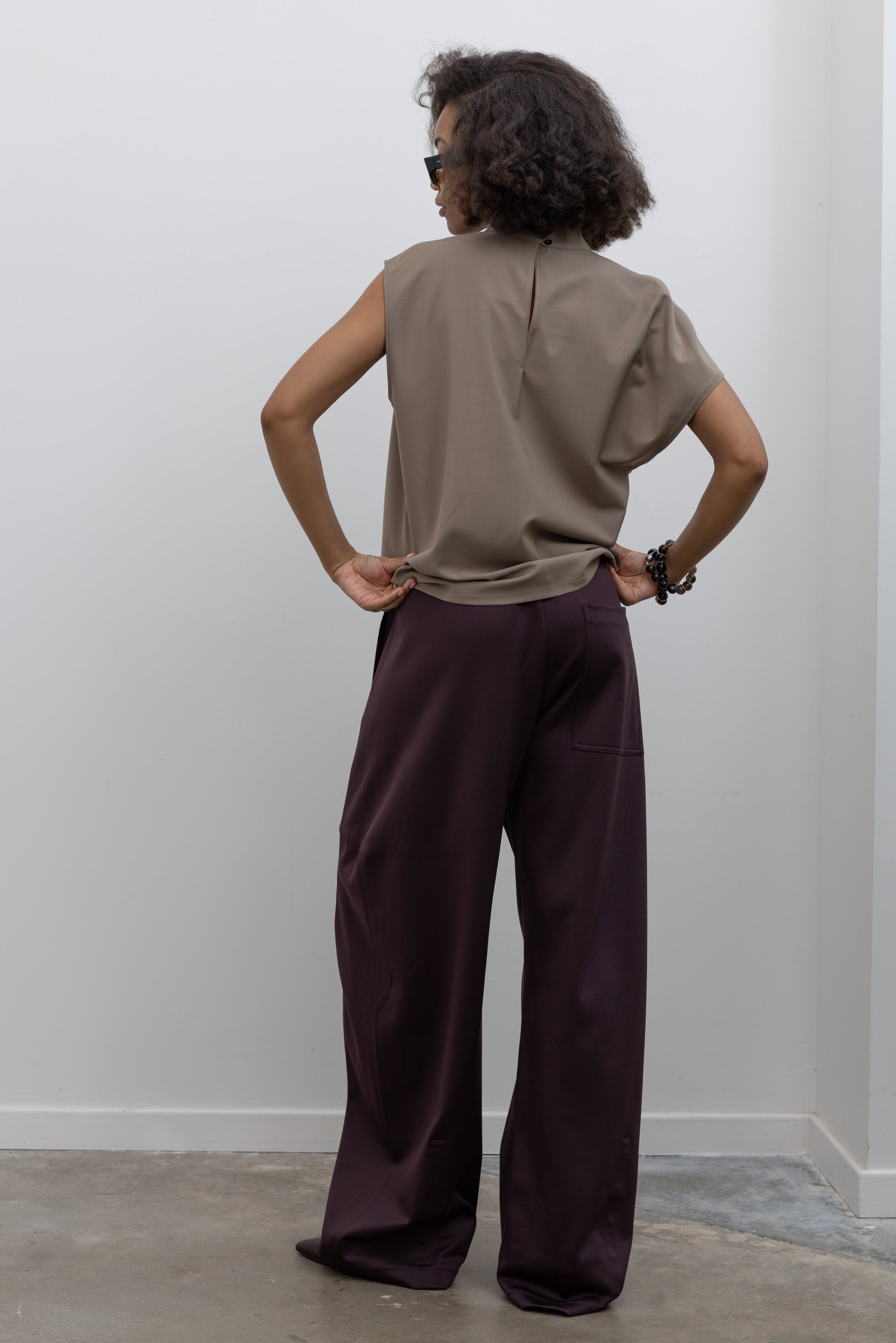 tibi Ring 2 Active Knit Winslow trousers at alas eius