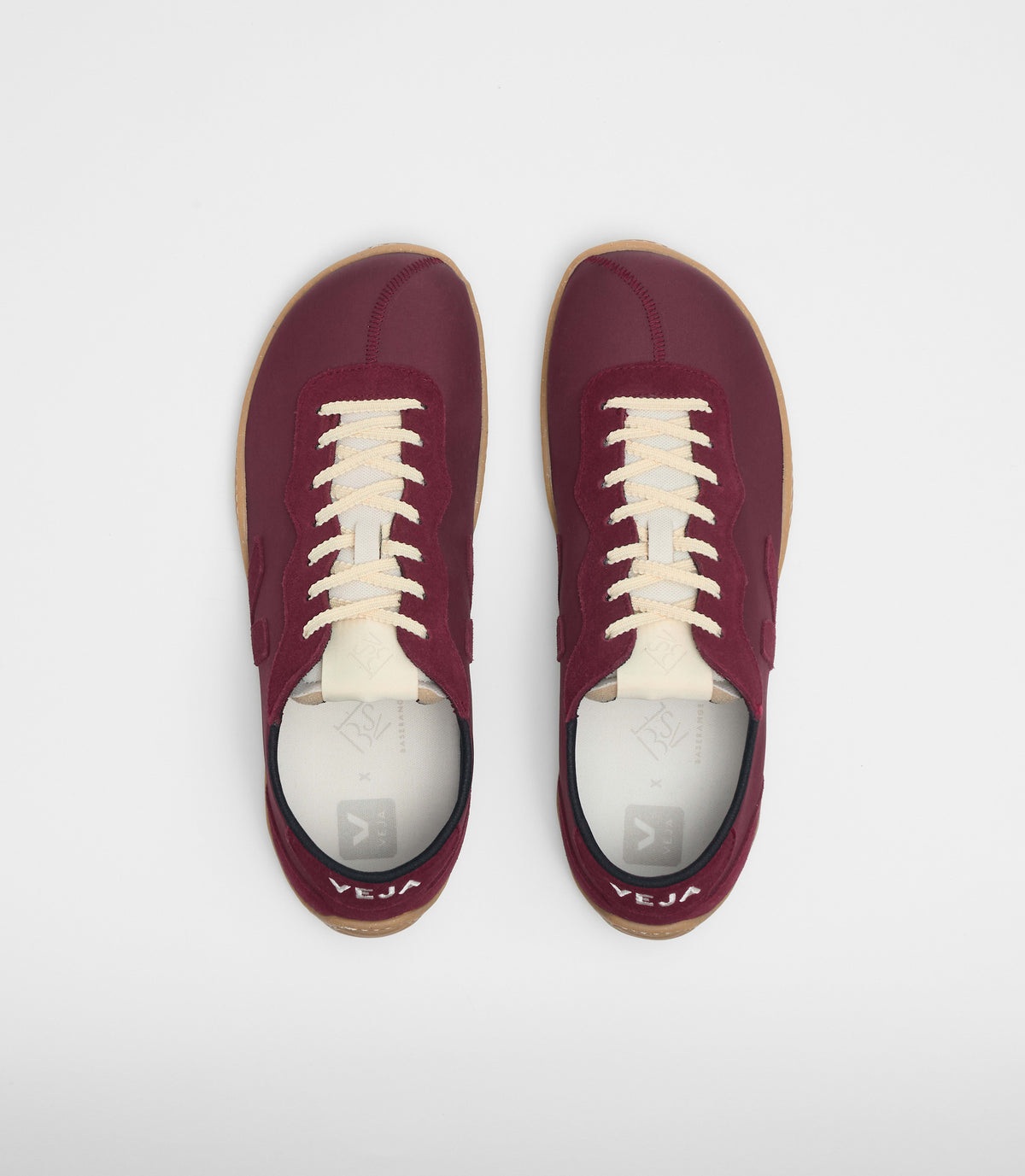 VEJA x Baserange Jitsu Amarante sneaker in wool and organic hemp at Alas Eius